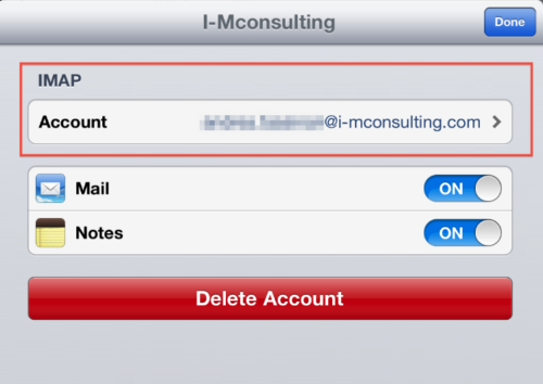 Configurazione pota elettronica iPad iPhone